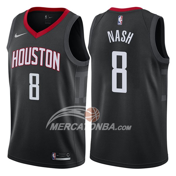 Maglia NBA Houston Rockets Le'bryan Nash Statement 2017-18 Nero